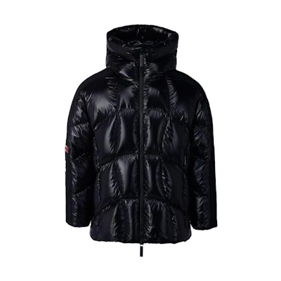 adidas Solid Color Black Hooded Long Sleeve Jacket IJ8330