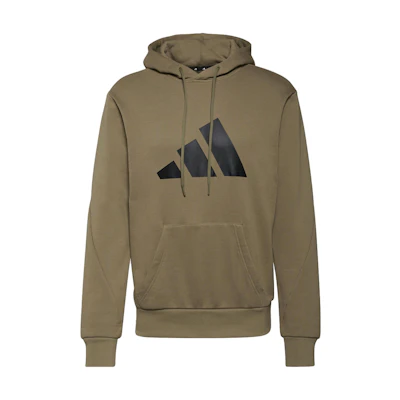 adidas Solid Color Brown Hoodie Men’s GU8969