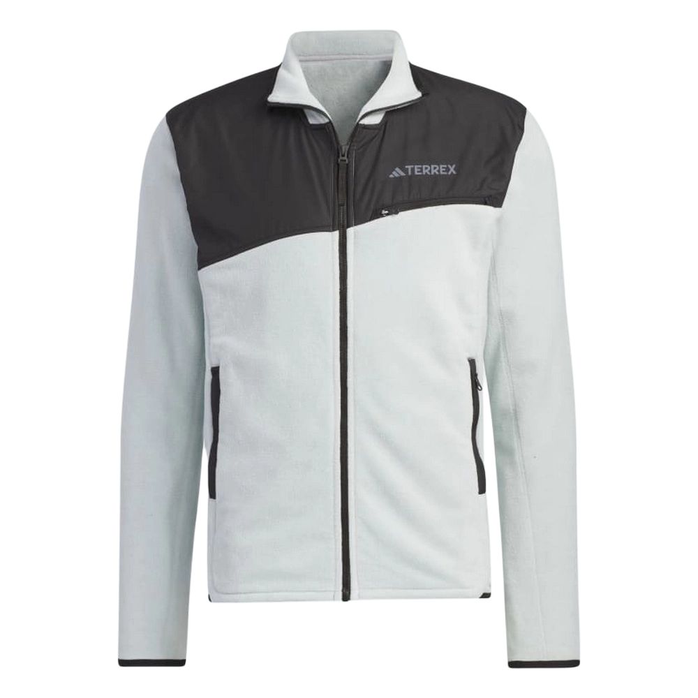 adidas Solid Color Casual Hooded Long-Sleeve Jacket - Gray IL8994