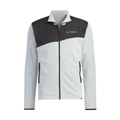 adidas Solid Color Casual Hooded Long-Sleeve Jacket - Gray IL8994
