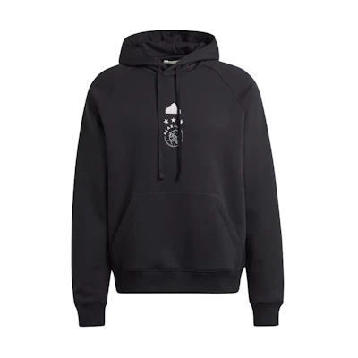 adidas Solid Color Casual Hoodie Black HY6173