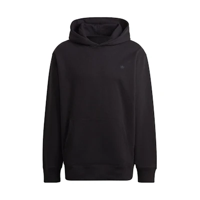 adidas Solid Color Embroidered Logo Hoodie Unisex Black (Japan Edition) HK2937-JAPAN