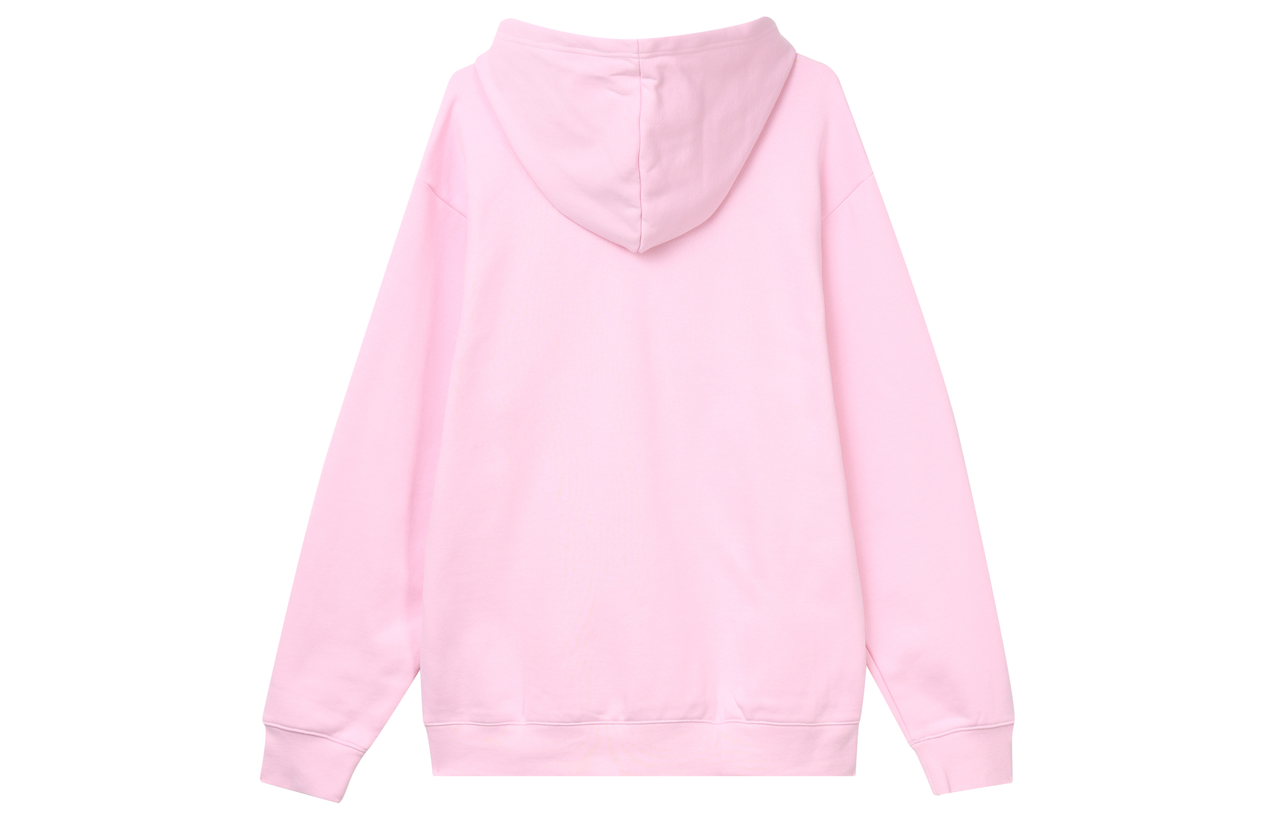 adidas Solid Color Fleece Hoodie Pullover Unisex - Clear Pink IV7587 圖 3