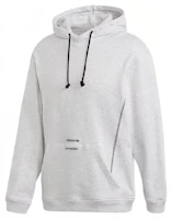 adidas Solid Color Hooded Pullover - Gray GD9311 adidas Solid Color Hooded Pullover - Gray GD9311