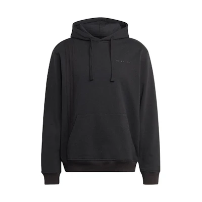 adidas Solid Color Hoodie with Drawstring Pullover in Gray IC8418