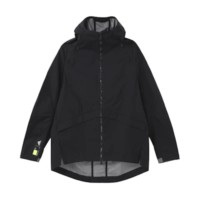 adidas Solid Color Loose Fit Hoodie Jacket - Black GL8676