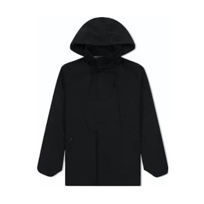adidas Solid Color Loose Fit Zip-Up Hoodie Jacket - Black BR6485