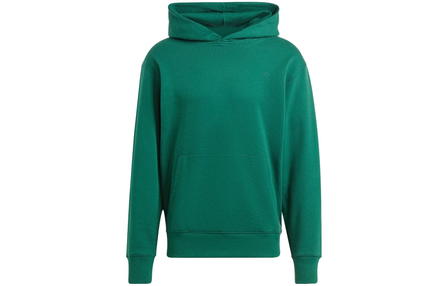 adidas Solid Color Pullover Hoodie Japanese Edition Green IM4403-JAPAN