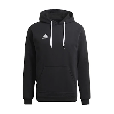 adidas Solid Color Soccer Pullover Hoodie Black H57512