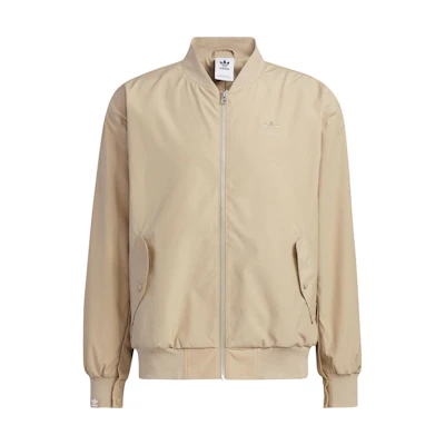adidas Solid Color Stand Collar Jacket with Zipper Pockets IC8154