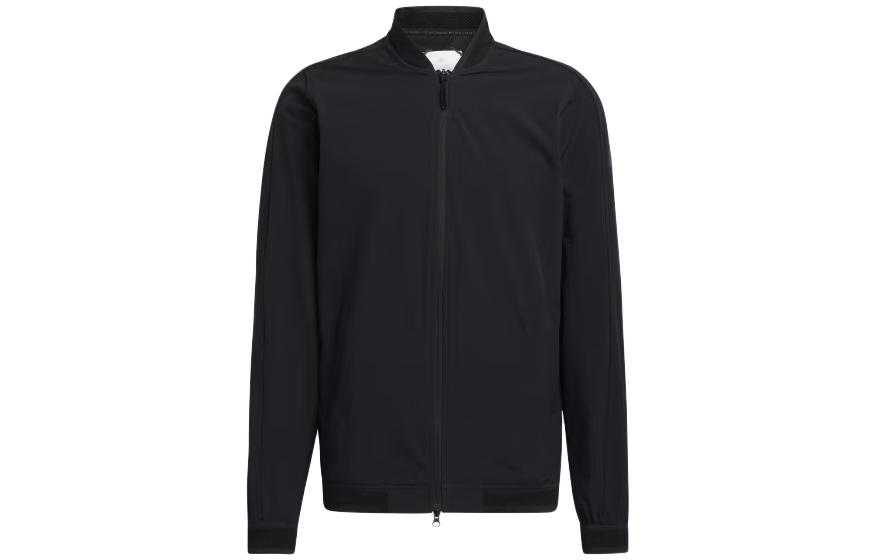adidas Solid Color Stand Collar Long Sleeve Jacket GL0998