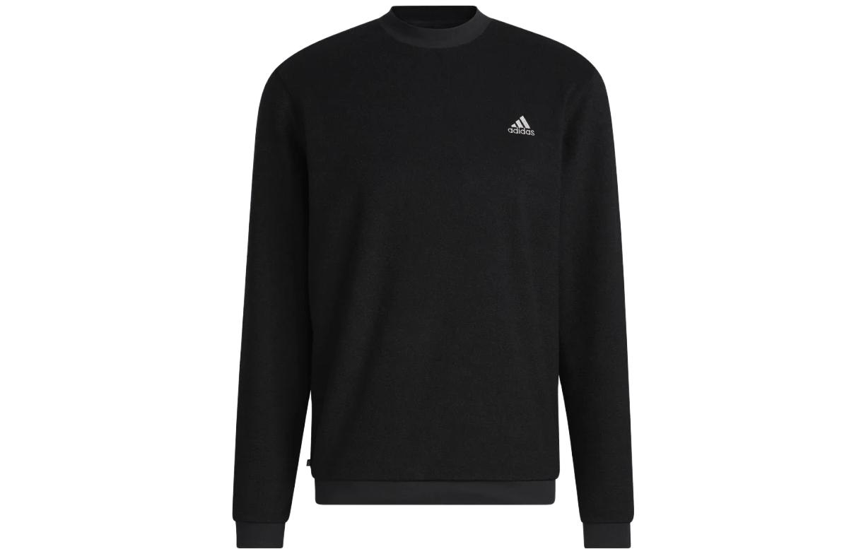 adidas Solid Color Sweatshirt Black HN4551