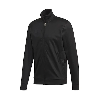 adidas Solid Color Zip-Up Jacket Black DY5826