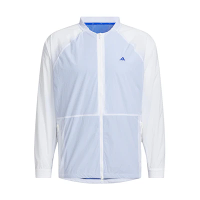 adidas Solid Color Zip-Up Jacket Japan Edition - White HT0004-JAPAN