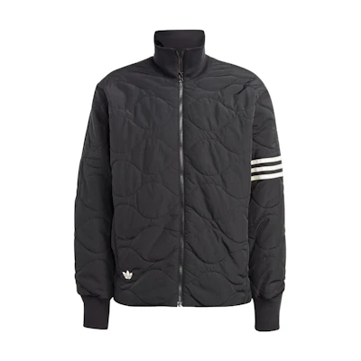 adidas Solid Color Zip-Up Jacket Japan Edition Unisex Black HR8696-JAPAN