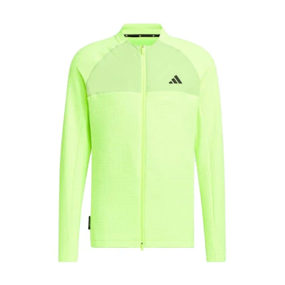 adidas Solid Color Zip-Up Long Sleeve Jacket IT6901