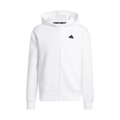 adidas Solid Color Zip Hoodie Jacket Japan Edition Unisex - White IJ8840-JAPAN