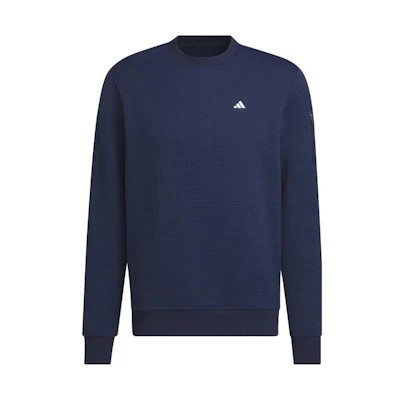 adidas Solid Logo Crewneck Pullover Jacket Navy (Japan Edition) IL6746-JAPAN