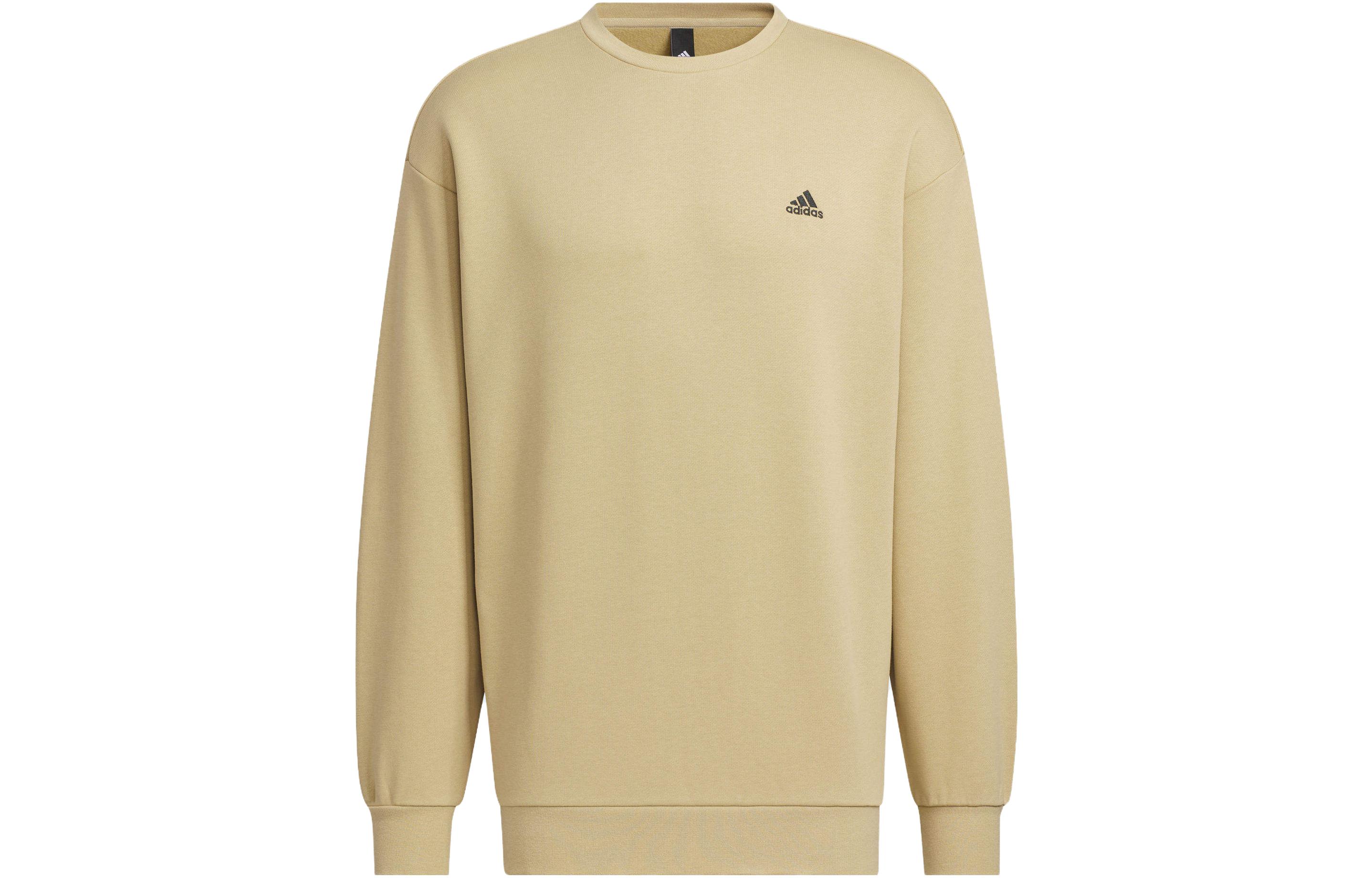 adidas Solid Logo Crewneck Sweatshirt Unisex Long Sleeve IV7601