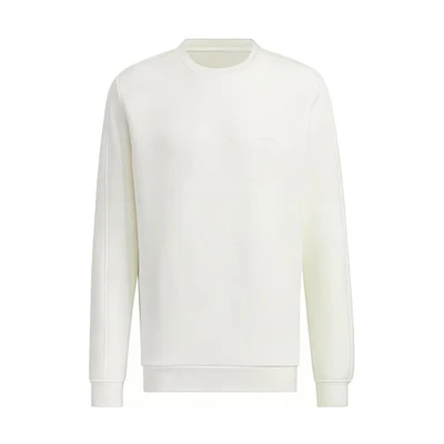 adidas Solid Logo Crewneck Sweatshirt White JE8634