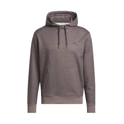 adidas Solid Logo Embroidered Hoodie Long Sleeve - Gray IU4707