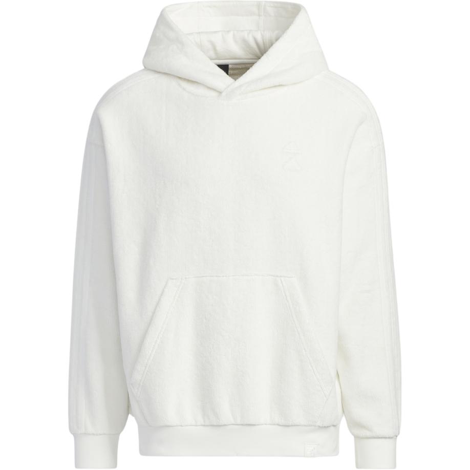 adidas Solid Logo Hoodie Unisex Bright White IA8169