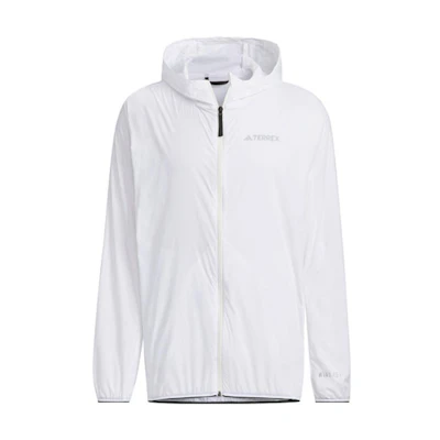 adidas Solid Outdoor Windproof Hooded Sports Jacket IU2673
