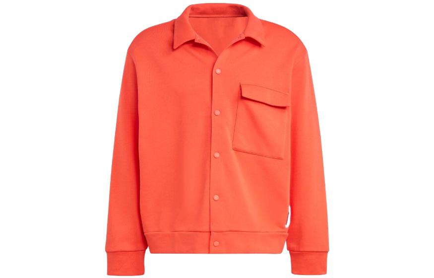 adidas Solid Pocket Sports Jacket Unisex Bright Red IL8291