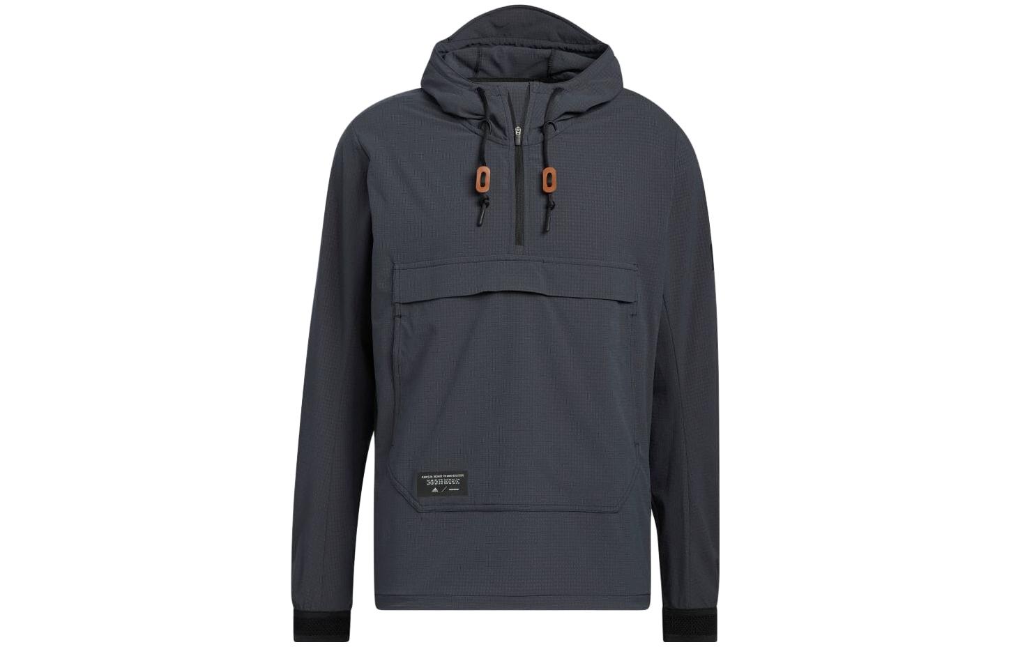adidas Solid Pullover Hoodie Japan Edition - Carbon Black HG1129-JAPAN