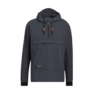 adidas Solid Pullover Hoodie Japan Edition - Carbon Black HG1129-JAPAN