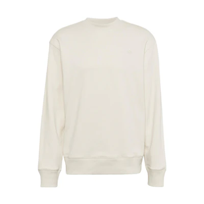 adidas Solid Pullover Sweatshirt Light Beige IC8080