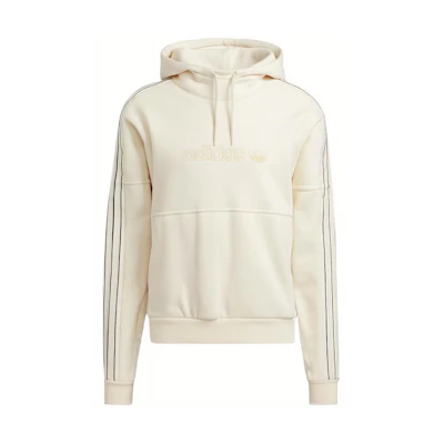 adidas Solid Stripe Sweatshirt Cream White H31285