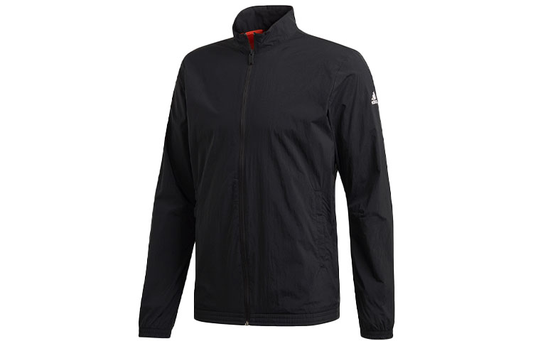adidas Solid Woven Track Jacket Black FL3902