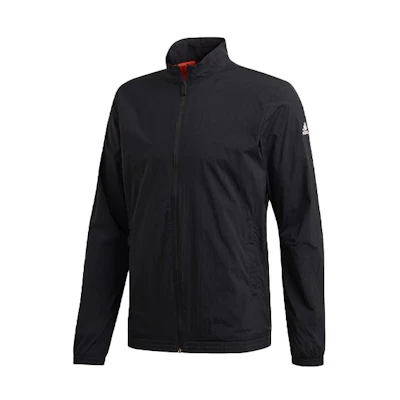 adidas Solid Woven Track Jacket Black FL3902