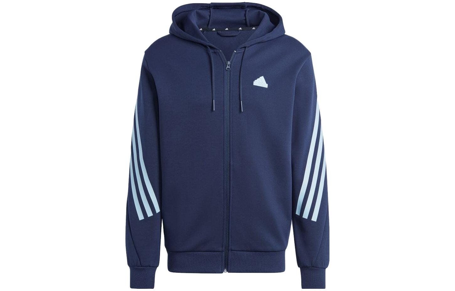 adidas Solid Zip Hoodie Jacket Japan Edition - Navy Blue IJ8879-JAPAN