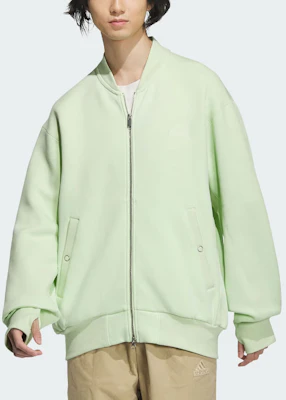 Jaket Bomber adidas Spacer Lime Green Kasual dan Atletis Outerwear JJ3790 Lookbook Jaket Bomber adidas Spacer Lime Green Kasual dan Atletis Outerwear JJ3790