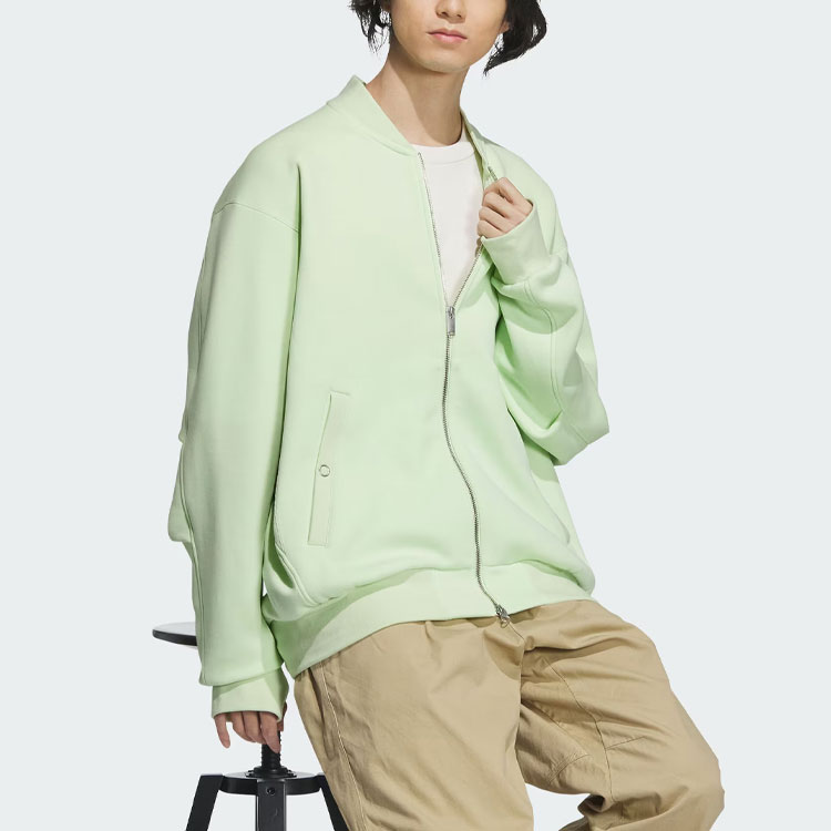 Purchase Jaket Bomber adidas Spacer Lime Green Kasual dan Atletis Outerwear JJ3790