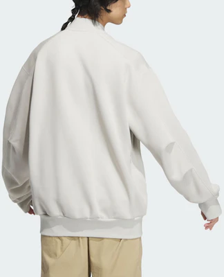 adidas Spacer Bomber Jaket Loose Fit Casual Outerwear - Warna Talc JJ3789 Shop adidas Spacer Bomber Jaket Loose Fit Casual Outerwear - Warna Talc JJ3789