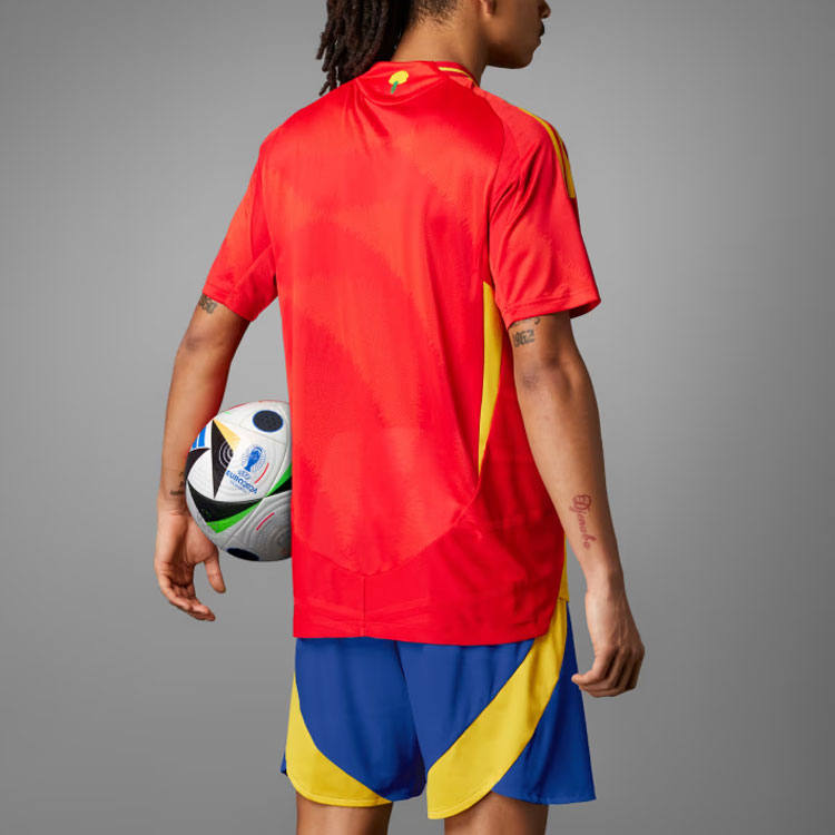 Purchase 阿迪達斯西班牙2024主場正品紅色短袖球衣球員版足球衫 IP9333