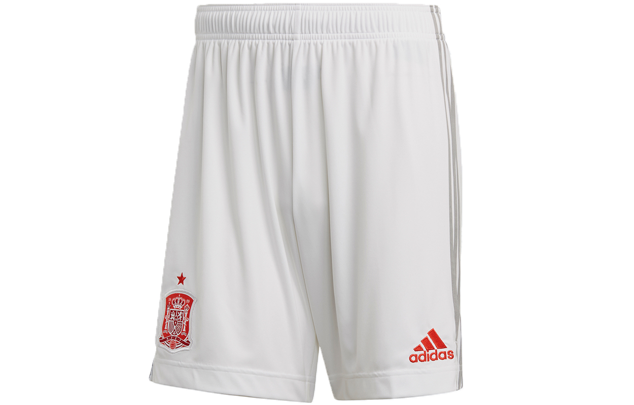 adidas Spain Away Shorts UEFA Euro Football Shorts - White EH6515
