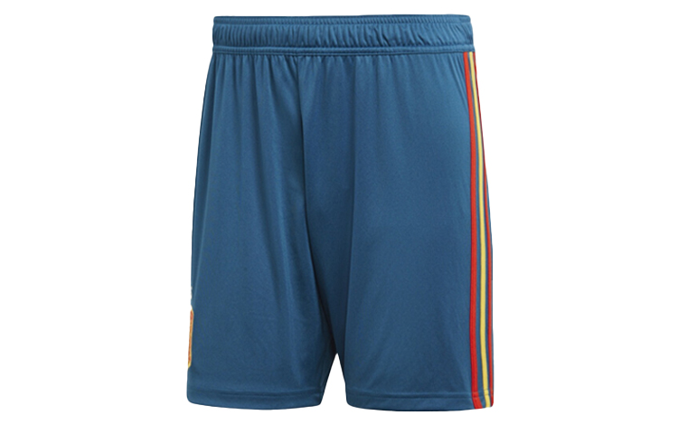 adidas Spain Home Soccer Shorts FEF World Cup Tribal Blue BR2711