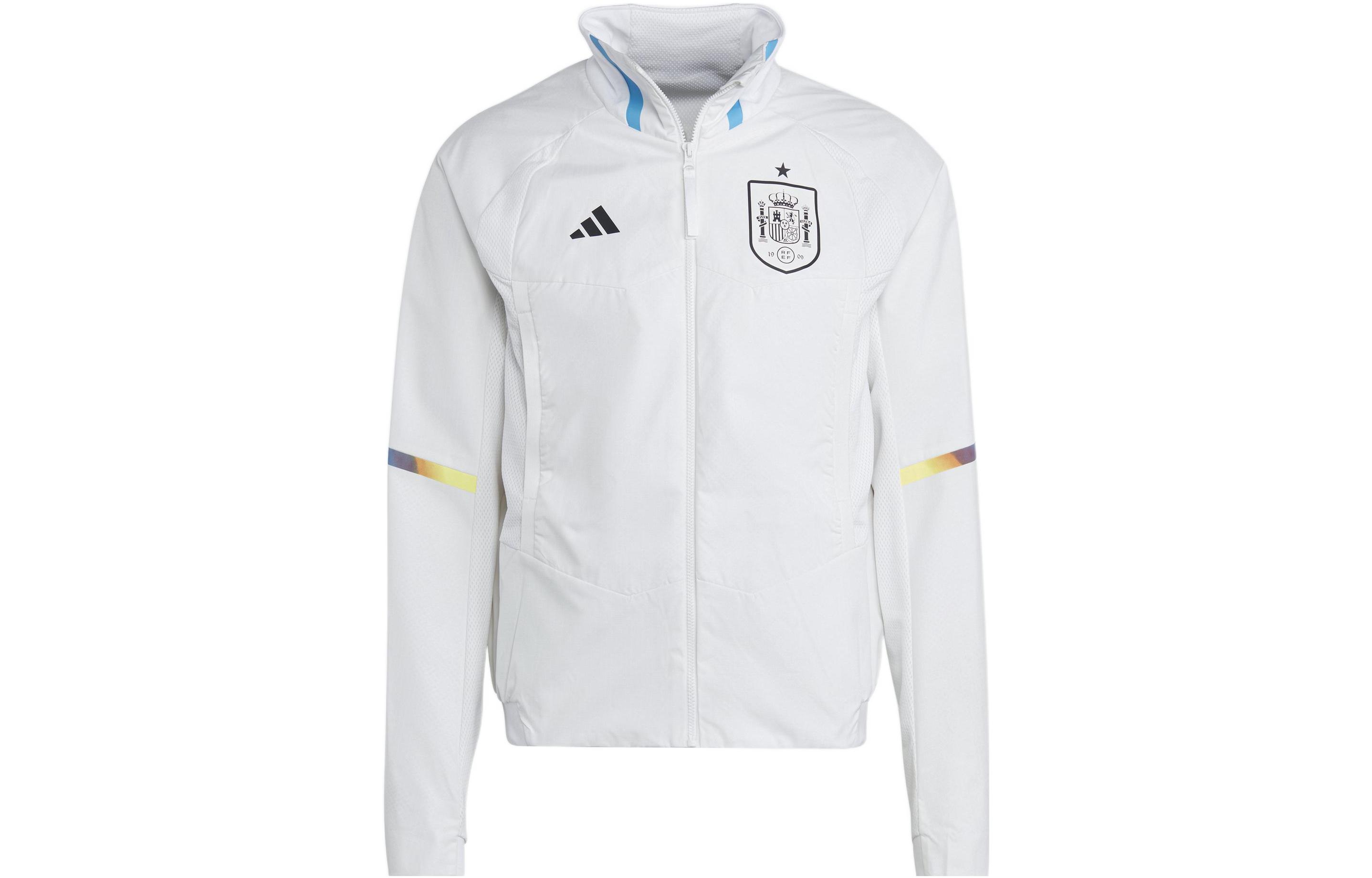 adidas Spain National Team Logo Zip Retro Track Jacket White () IC4392