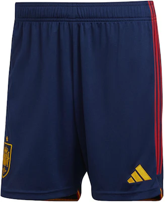 Shorts de fútbol azul marino a rayas bordadas adidas España. HE2022 Buy Shorts de fútbol azul marino a rayas bordadas adidas España. HE2022