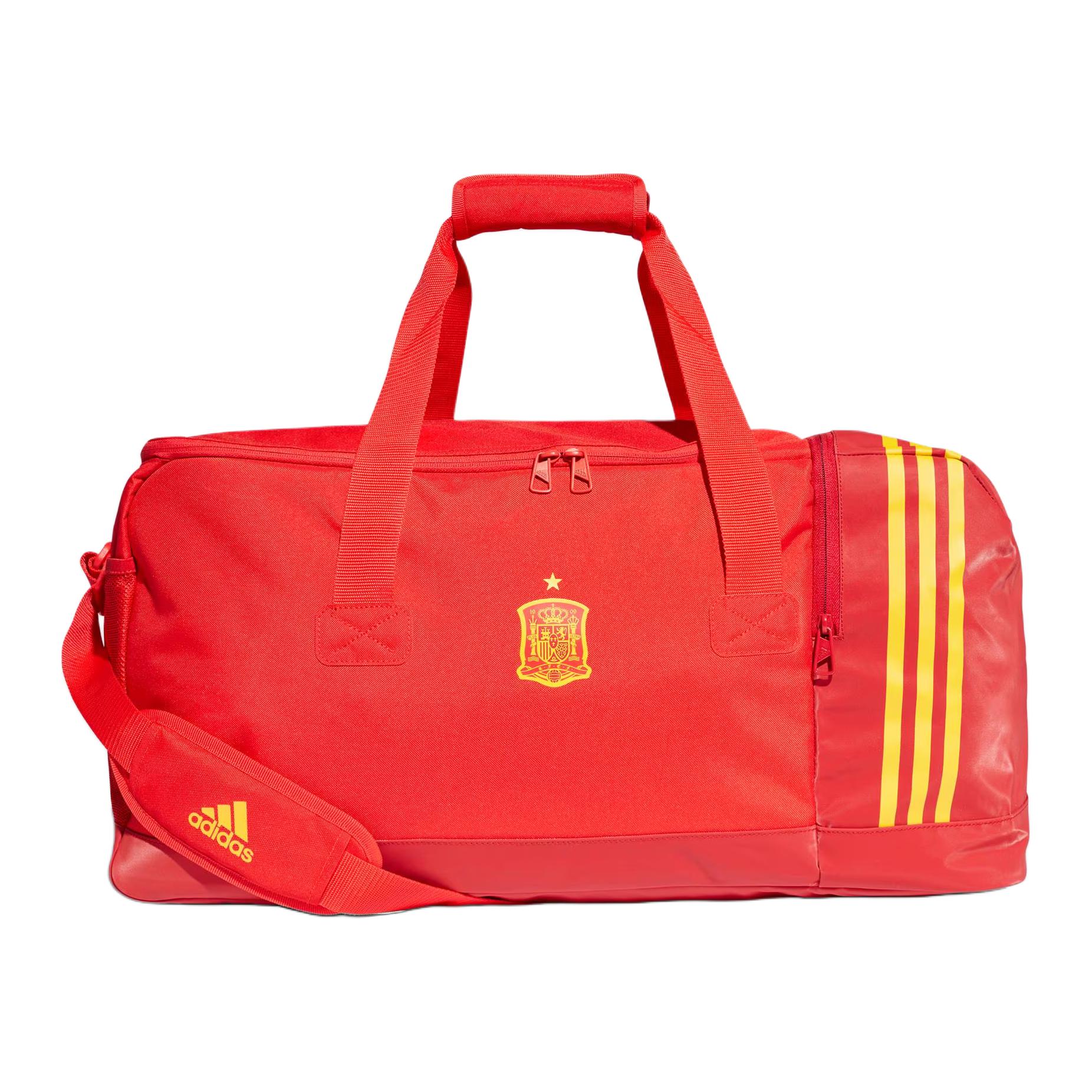 adidas Spain World Cup Gym Bag Large Red Unisex Sports Duffel CF4964