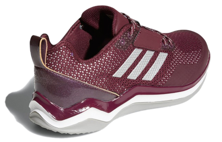 Shop adidas Speed Trainer 3 舒適防滑運動訓練鞋 紅白