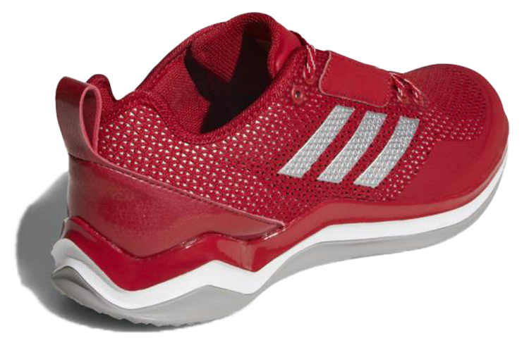 Shop adidas Speed Trainer 3 舒適耐磨棒球鞋 紅
