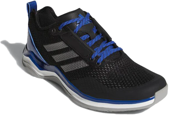 adidas 迅捷訓練師3 舒適耐磨棒球鞋 黑藍 Lookbook adidas 迅捷訓練師3 舒適耐磨棒球鞋 黑藍