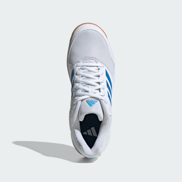 Order adidas Speedcourt Indoor Cloud White/Ray Blue/Lucid Aquamarine KJ3681