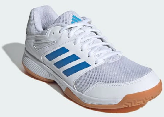 adidas Speedcourt Indoor Cloud White/Ray Blue/Lucid Aquamarine KJ3681 Shop adidas Speedcourt Indoor Cloud White/Ray Blue/Lucid Aquamarine KJ3681