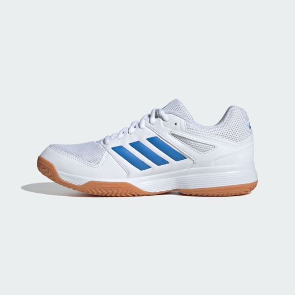 Details for adidas Speedcourt Indoor Cloud White/Ray Blue/Lucid Aquamarine KJ3681